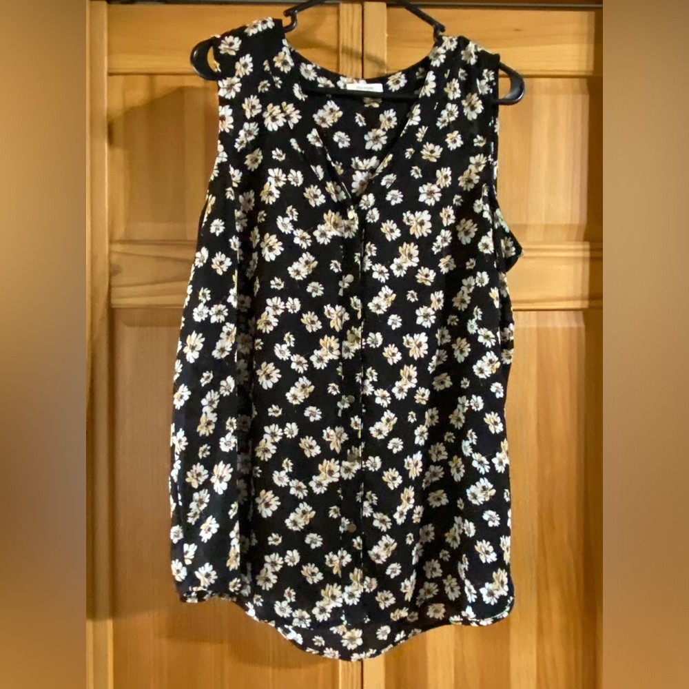 Maurices XXL sleeveless chiffon top